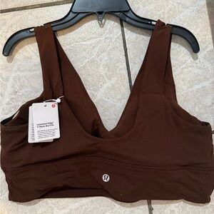 lululemon athletica Women's Brown Sports Bra